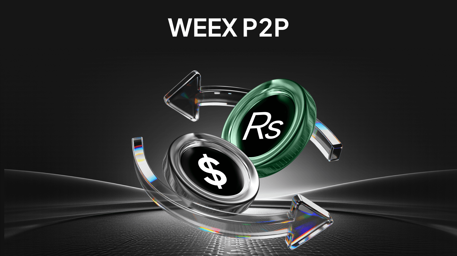 Buy ETH with Raast on WEEX P2P – 0 Fee & 24/7 PKR Ads